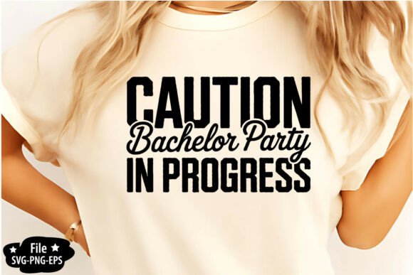 Bachelor Party T-Shirt Design SVG PNG