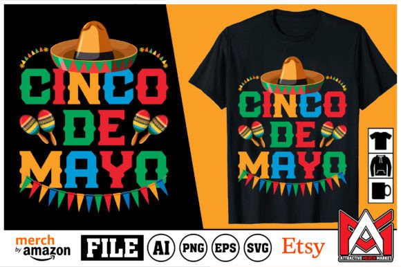 CINCO DE MAYO T-shirt Design