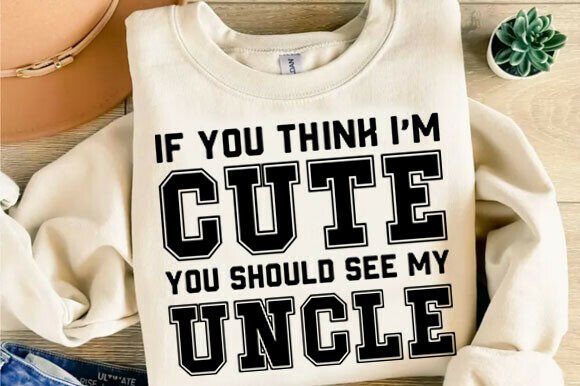 Funny Uncle Quote Svg Design Graphics