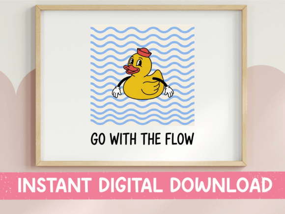 Go with the Flow SVG Design