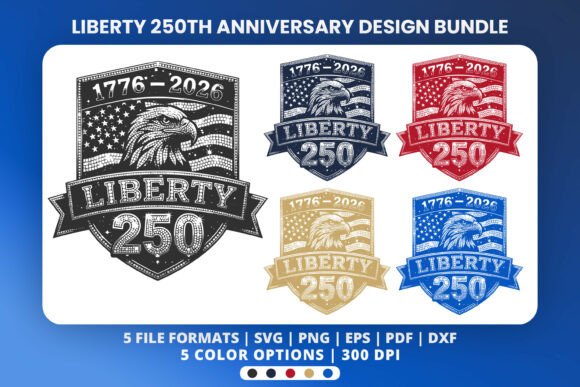 Liberty 250th Anniversary Eagle Design