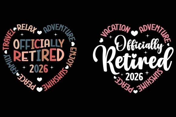 Retirement 2026 T-Shirt Design Graphics