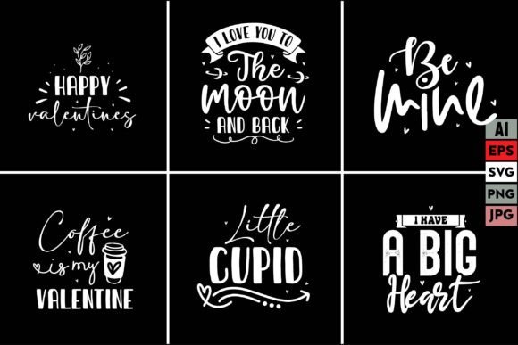 Valentine's Day Bundle T-Shirt Design
